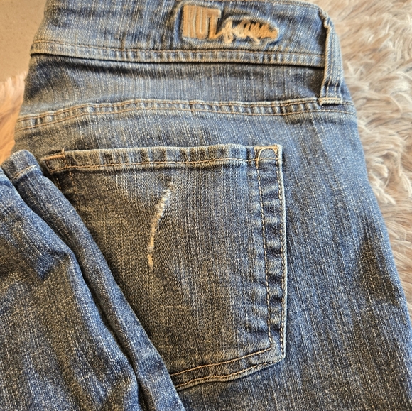 Kut From The Same Kloth Celine Slouchy Boyfriend Jeans Size 14 - Picture 16 of 16